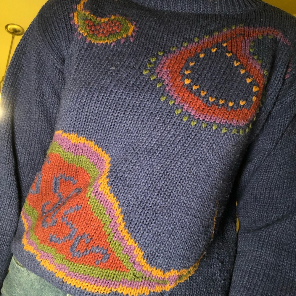 Vintage Jessica ltd paisley sweater